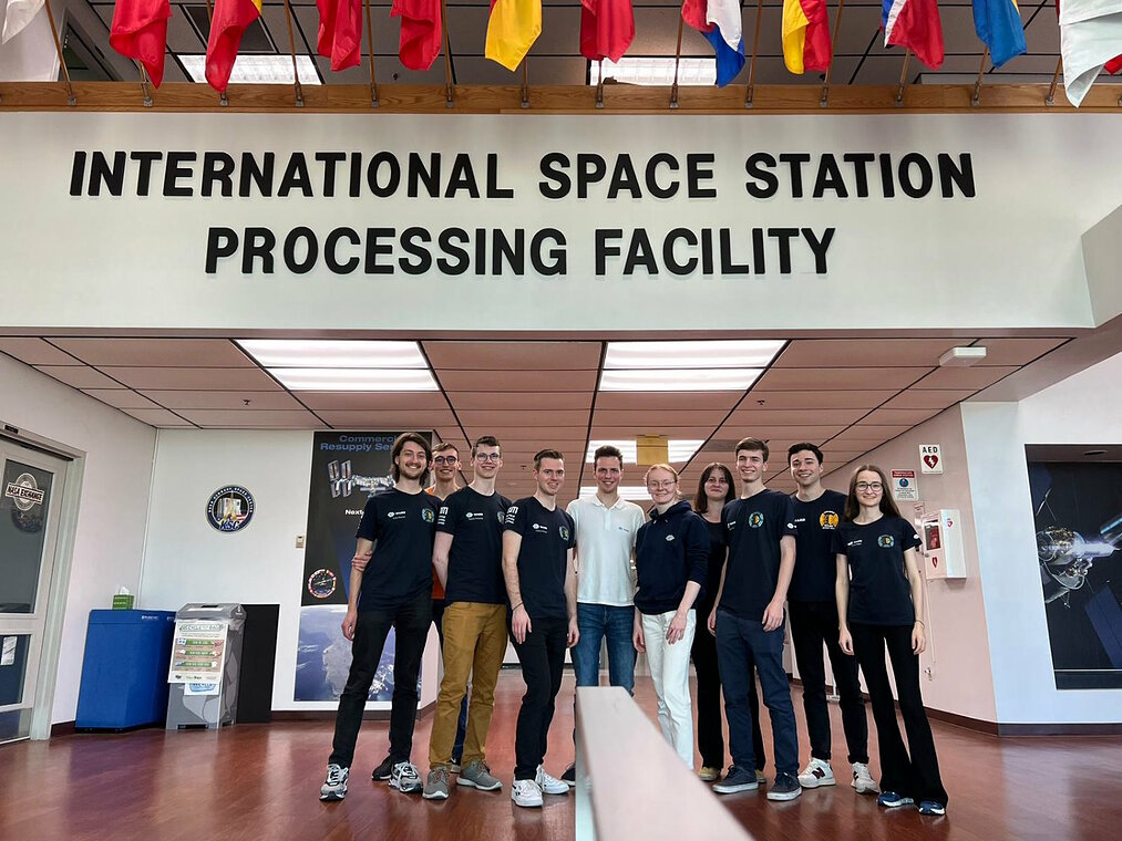 Das Team von TUM WARR space labs ist bereits in den USA, um beim Raketenstart dabei zu sein. Bild: TUM WARR space labs